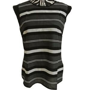 French Connection Top Tunic Sleeveless L